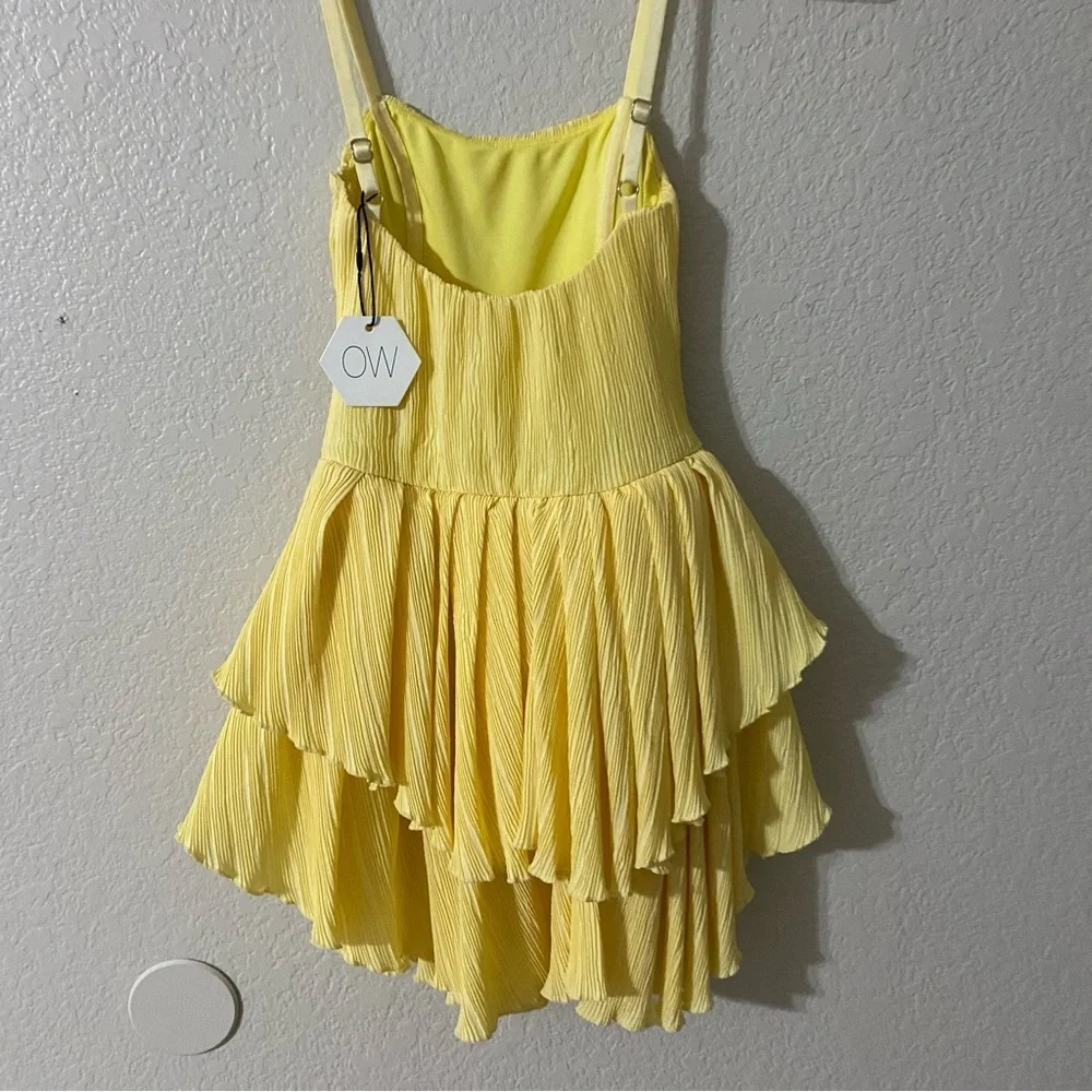 Crush Dress in Yellow OW Collection Revolve